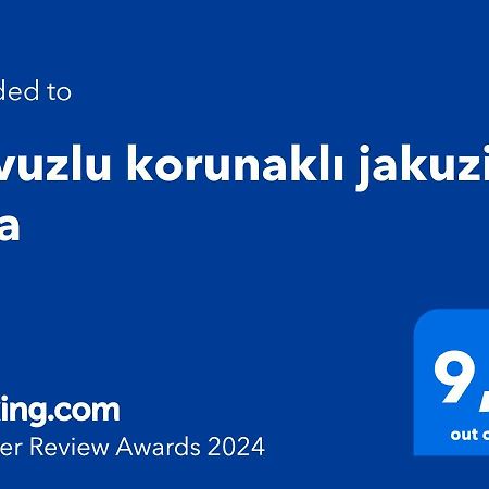 Havuzlu Korunakli Jakuzili Villa 费特希耶 外观 照片